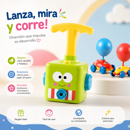 Autos Turbo Globo ¡Diversión sin pantallas! ✨